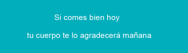 nutricion